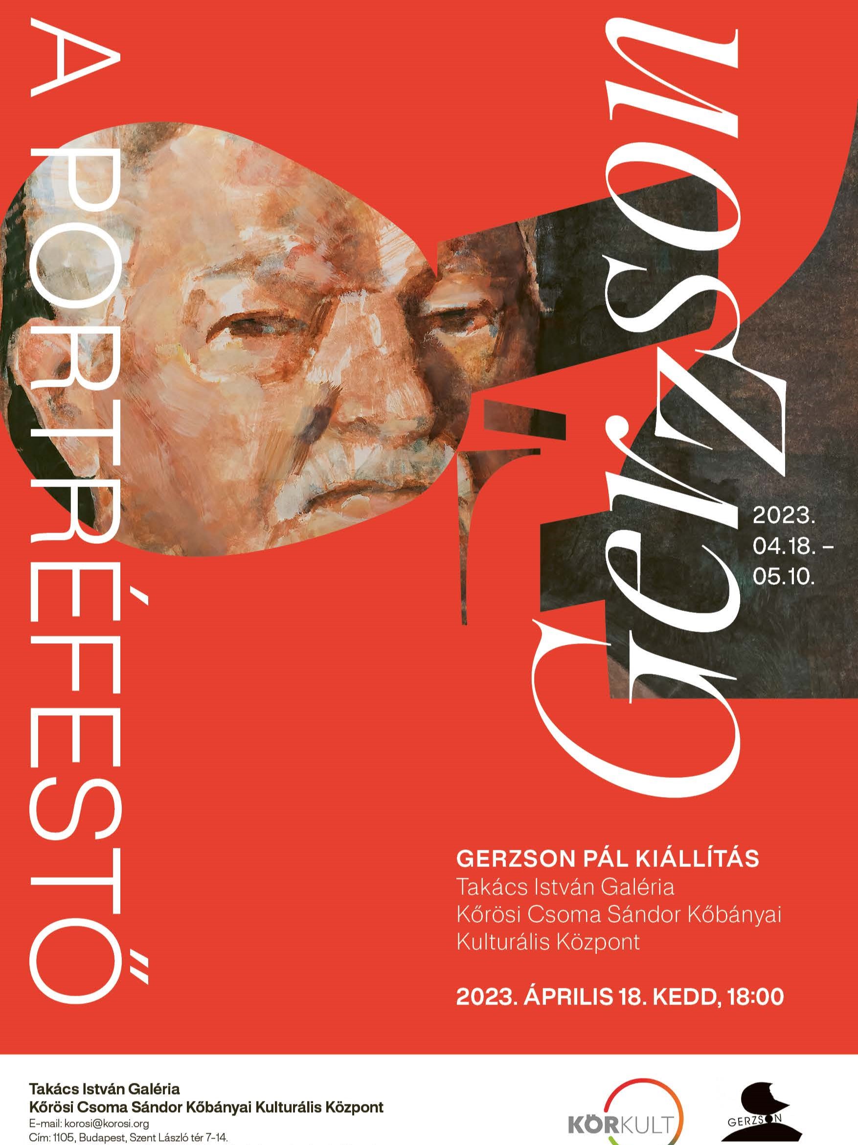 2023 A portréfestő Gerzson